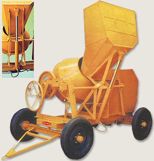 Hydraulic Concrete Mixer