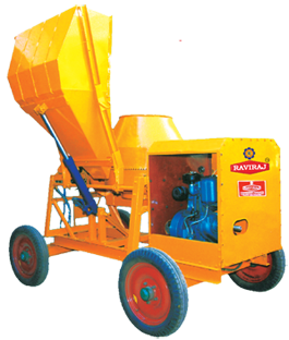 Fully Hydraulic Concrete Mixer (One Bag)